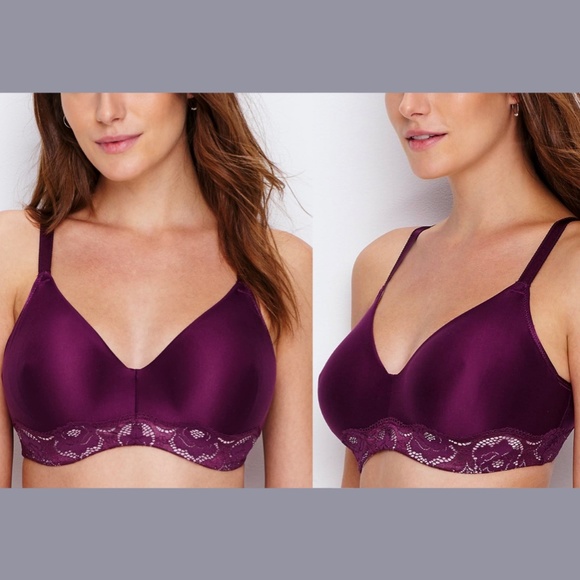 NEW Wacoal [ 38DD US ] Style Standard Underwire T-Shirt Bra in‎ Purple - Picture 2 of 12